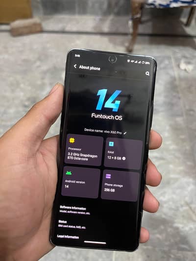 Vivo X60 Pro 5g   12/256gb