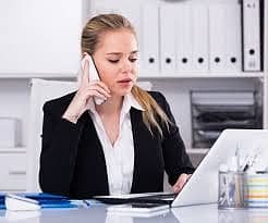 Female Office Secretary
