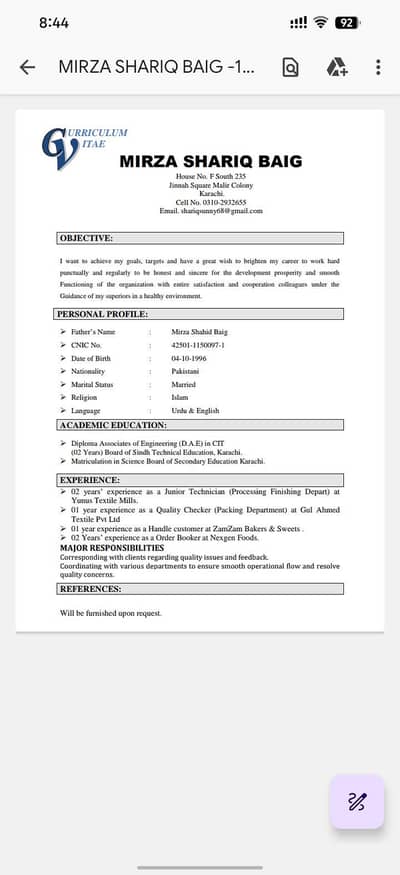 sales executive