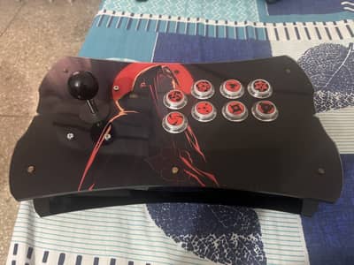 Arcade stick gaming pad