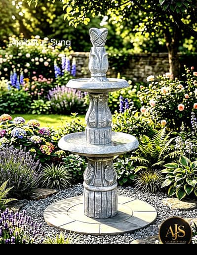 Garden Fountains / Water Fountains / Benches / Planters / More