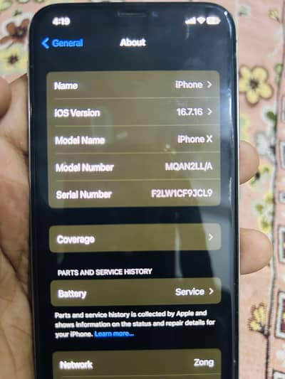 Apple iPhone X