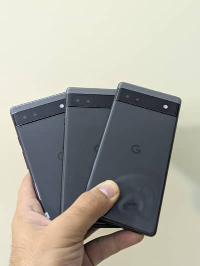 Google Pixel 6a | 6 Pro | PTA Approved 6GB 128GB Dual SIM For Sale