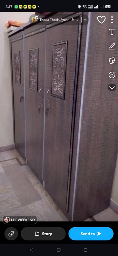 bedroom set  4 pcs