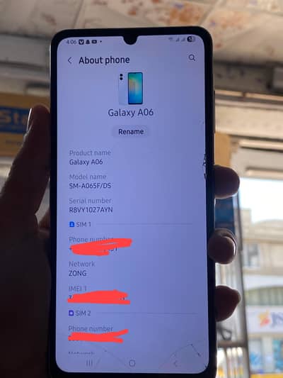 Samsung A06 Mobile for sale