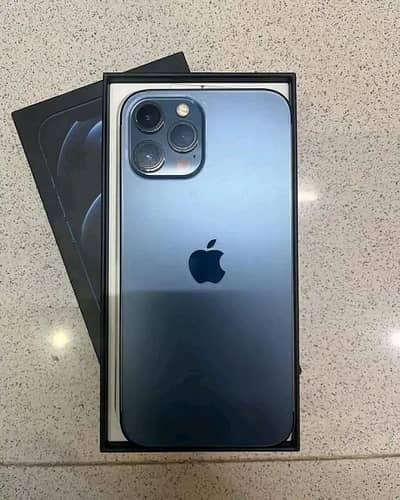 Apple iPhone 12 Pro Max 256 GB jv water pack with box all okay 10/8.5