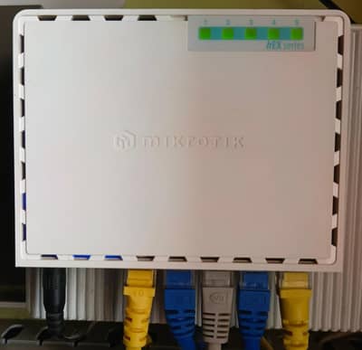 MikroTik RB750Gr3 hEX Router For Sale - Neat & Clean Condition