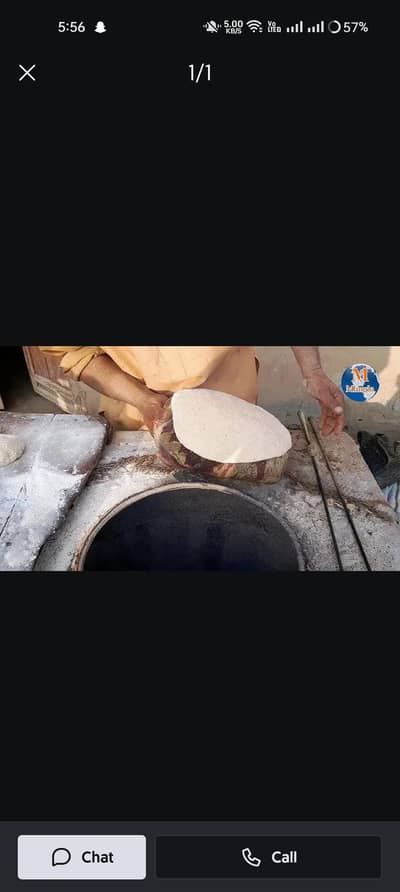 tandoor pa Kam ka Liya karigar ki zurat ha