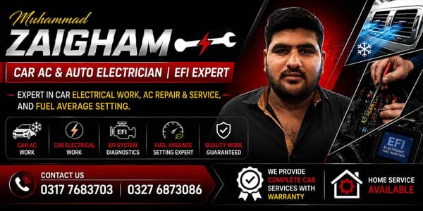 SUCHIYARI CAR AC AND AUTO ELECTRICTION EFI FREE HOME SERVICES