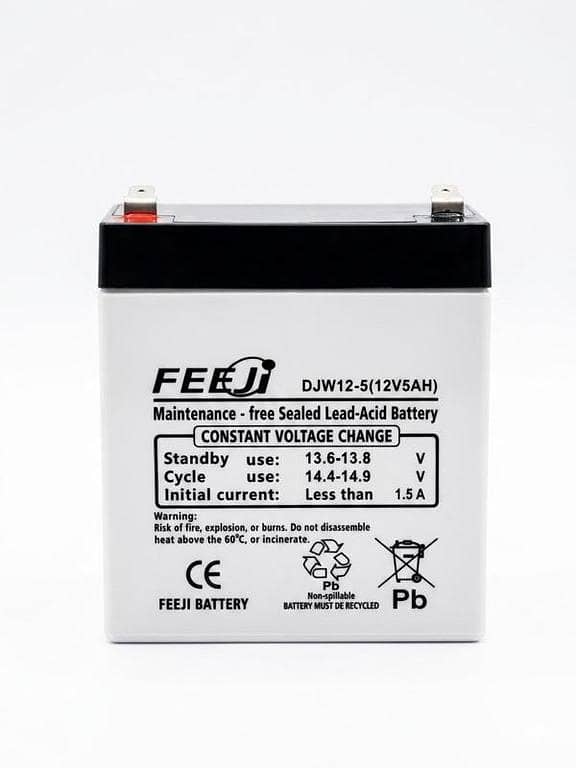 Dry Battery for Bikes 12v 5Amp - Fits with 70cc and 125cc
