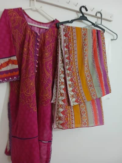 3pc lawn dress