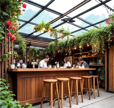 4000 Sqft Top Location Ready Cafe with Roof Top in F6 available for Rent 2000 sqft Indoor 2000 sqft Outdoor