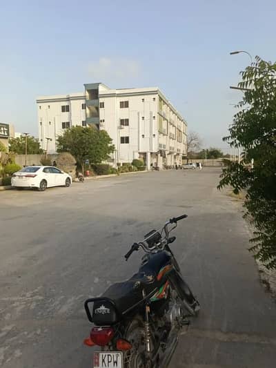 120 Square Yards Plot next to Corner Al Jadeed Residency
