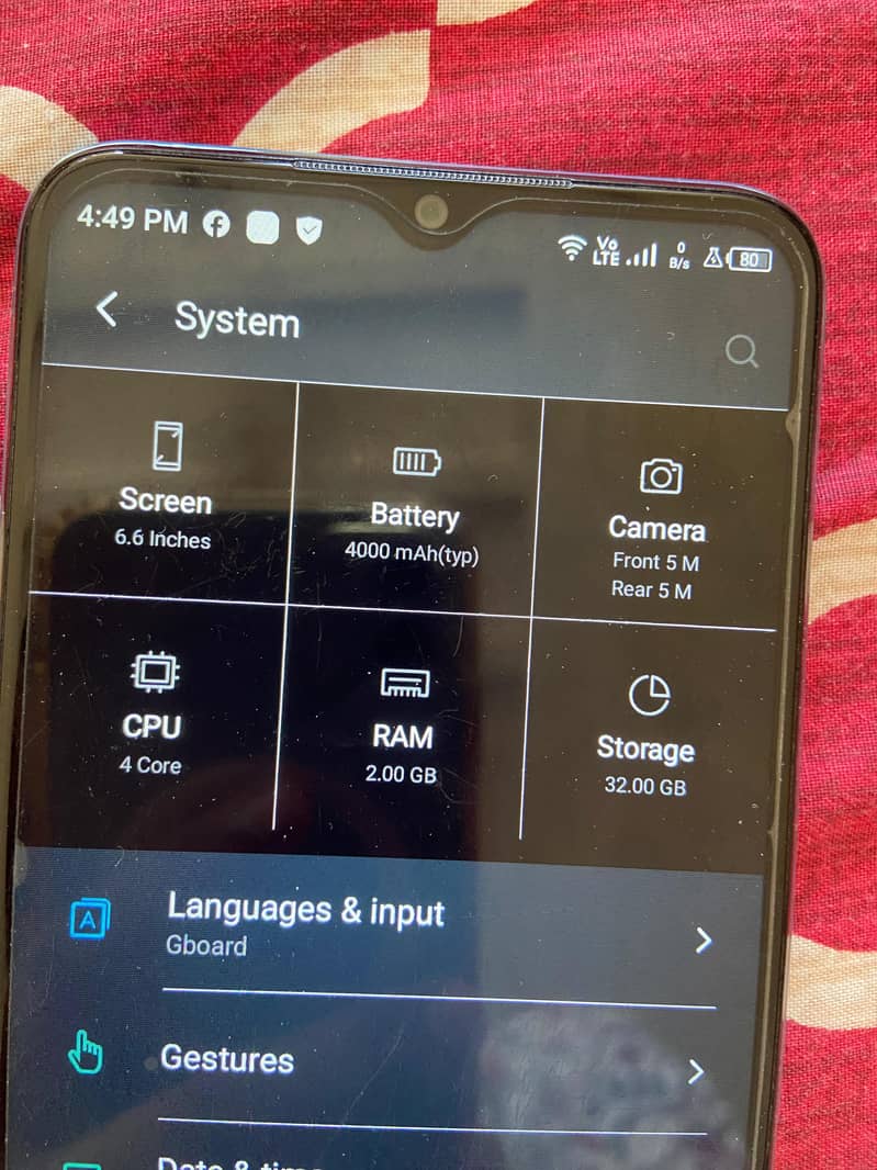 Itel A49 1