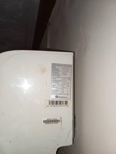 Dawlance 1.5 ton  non inverter