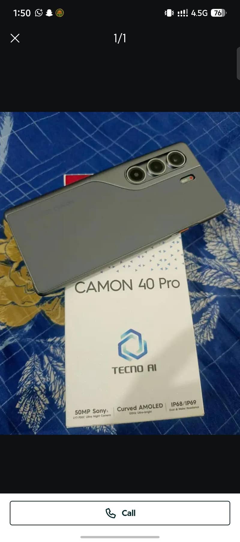 Tecno CAMON 40 Pro 3