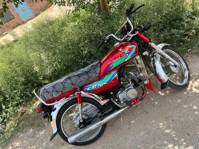 Honda cd 70 lush condition 18 modle