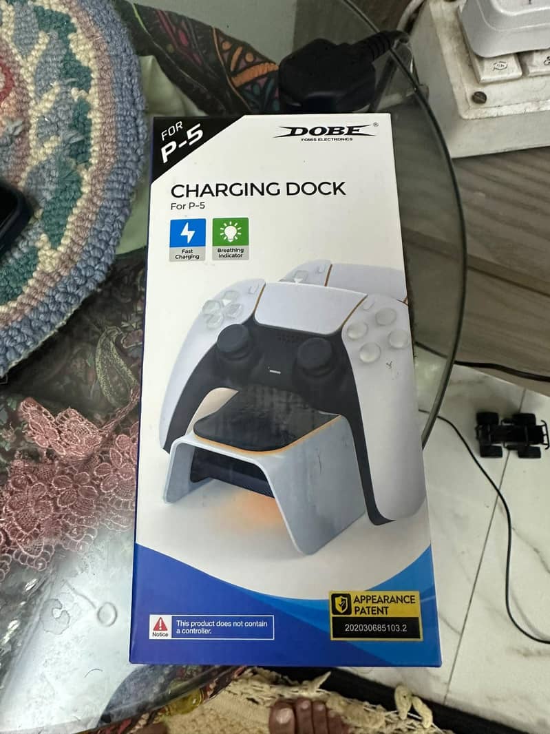 Dobe Ps5  Controller Charging Dock 1