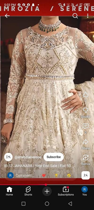 Imrozia Bridal lehnga