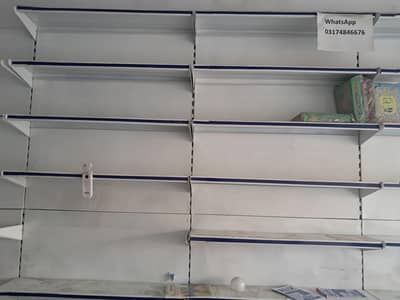 iron shelves racks