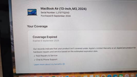 Apple Macbook Air M3