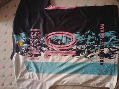 Messi iconic customized shirt with a marvelous fabric