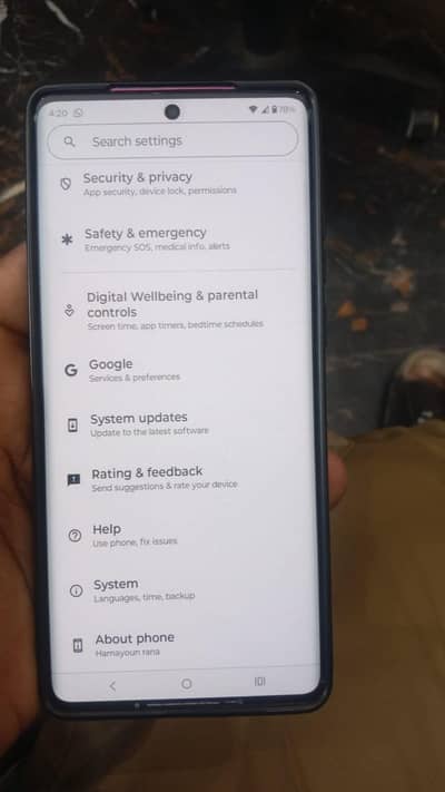 Motorola edge 50 fusion 8+4+256gp