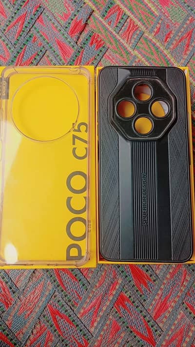 POCO C75 8 ram 256 GB no open no repair