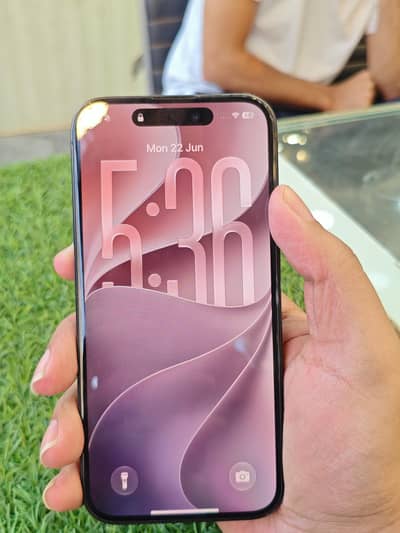 Apple iPhone 15 Pro 512 hk model blue titanium