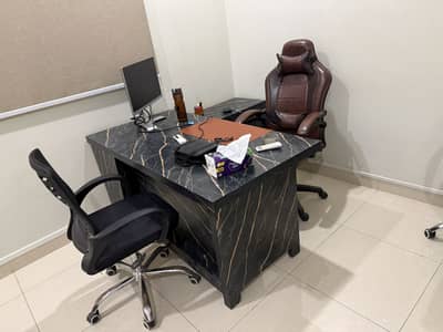 Office table chairs