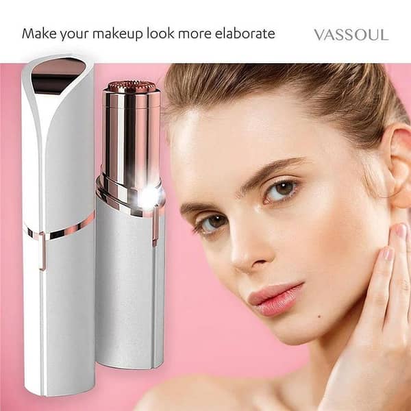Women Painless Facial Hair Remover – Cell-Operated Face Hair Removal Machine for Ladies