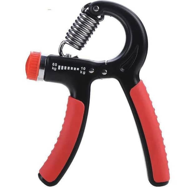 5 to 60 kg Adjustable Single-Hand Grip Strengthener with Counter for Forearm and Wrist Training