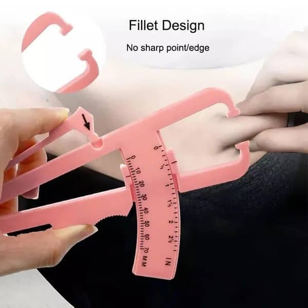 Body Fat Caliper for Body Skinfold – Accurate BMI, Skinfold, Fitness and Weight Loss Measurement