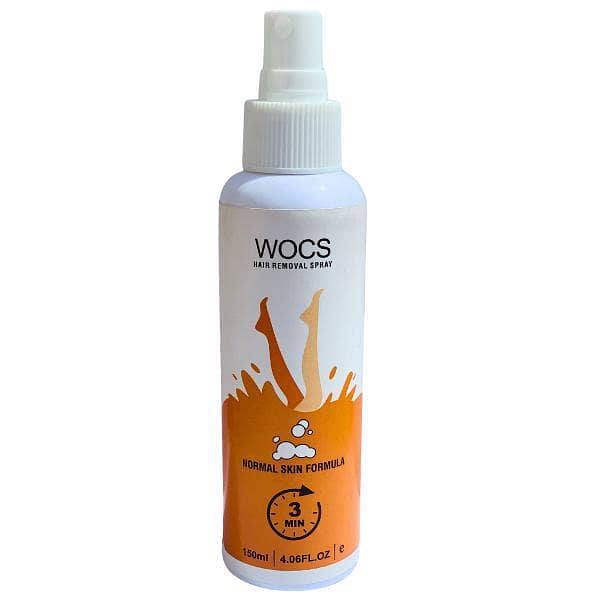 Wocs Hair Removal Spray for Girls and Women - Normal Skin Formula. . .