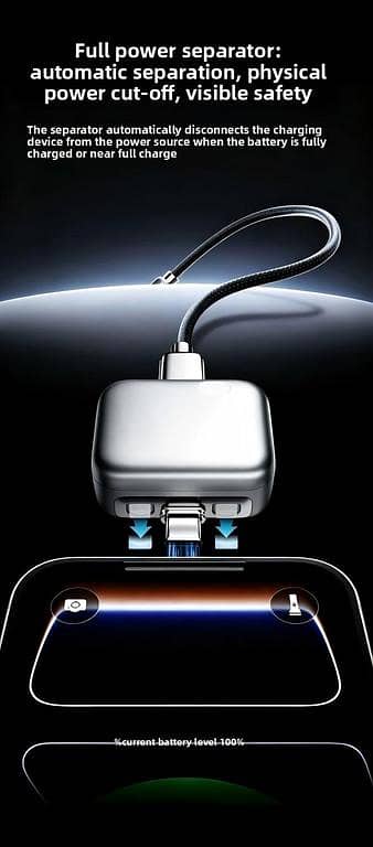 Origina Intelligent USB-C Full Charge Separator 140W with AI Recognition and Auto Power-Off