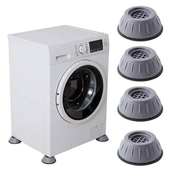 4Pcs Washer Foot Pads Anti-Vibration Pads for Washing Machines and Dryers