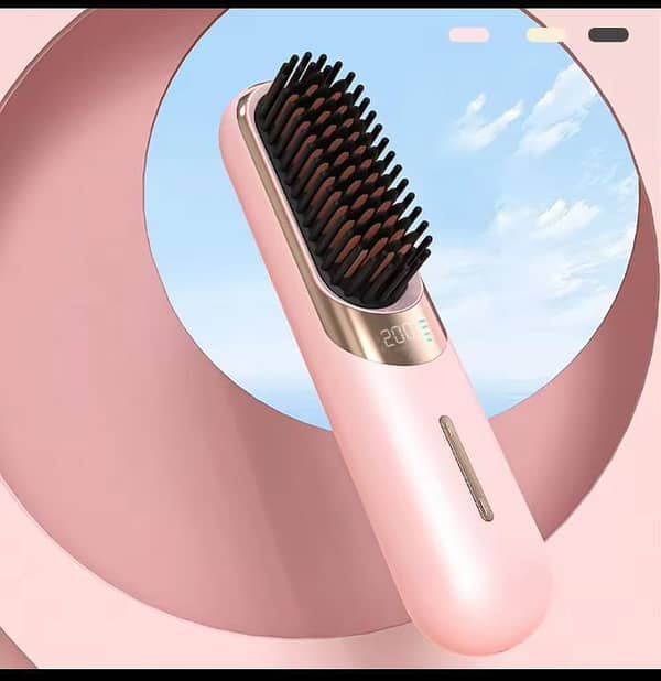 Hot Air Brush: Multi-Function Hair Dryer, Straightener, Curler, and Comb for One-Step Styling
