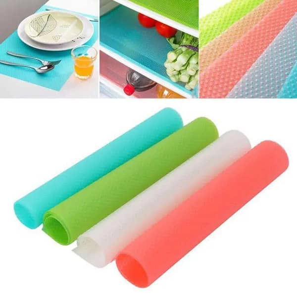 Refrigerator Mats and Cabinet Liners: Washable, Waterproof, Anti-Skid