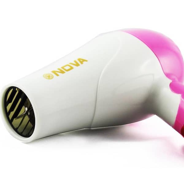Professional Foldable Hair Dryer Machine for Men, Women, and Girls - 1000W, 2-Speed Portable