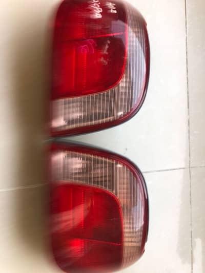 Toyota Vitz 2001 back lights and digital meters