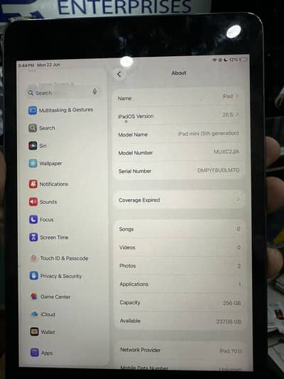 iPad mini 5 generation