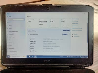 Dell 3rd generation corei5 laptop storage 4+4 RAM 233gb