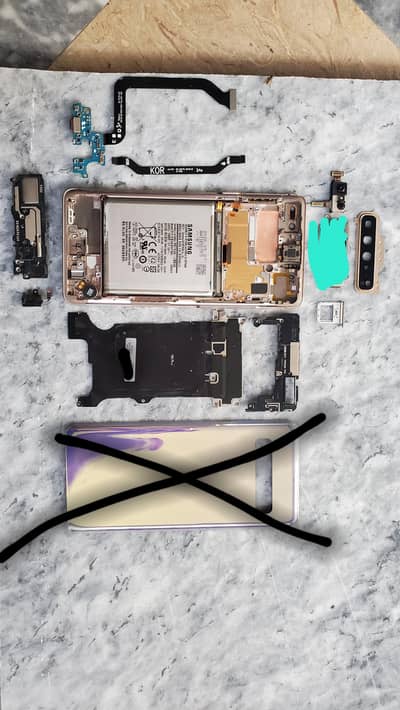 Samsung Galaxy S10 5G.  All Parts.  All okay hai