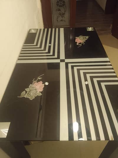 Dining table with chairs