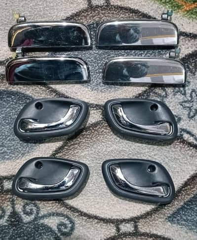 Suzuki Alto Inner Outer Japni  Chrome Handle.