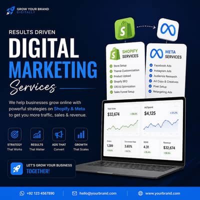  Grow Your Business with Shopify & Meta Marketing Services