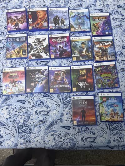 Ps5 games excellent condition