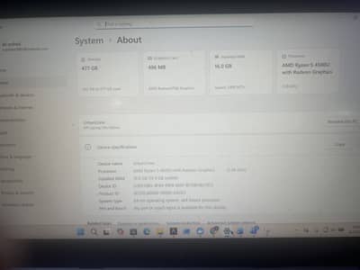 HP 14s Ryzen 5 4500U | 16GB RAM | 512GB SSD | Radeon Graphics