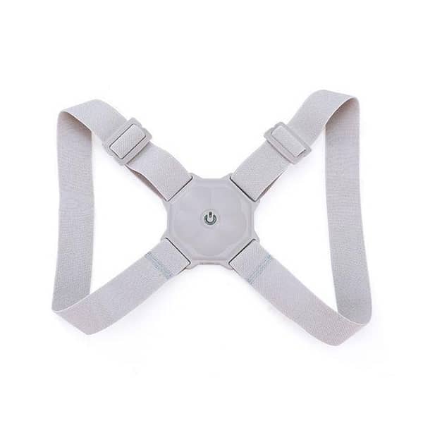 Smart Belt Electric Vibrational Posture Corrector Comfortable Adjustable Therapy for Upper Lower Back Shoulder Pain Relief Back Brace Smart belt with USB Support charger
