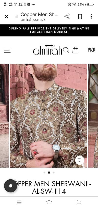 Wedding Sherwani